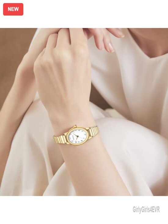 Women\'s Analog Watch with Stainless Steel Expansion Band - Easy Reading main image 4